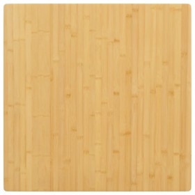 Tablero de mesa de bambú 90x90x4 cm Tablero de mesa de bambú 90x90x4 cm