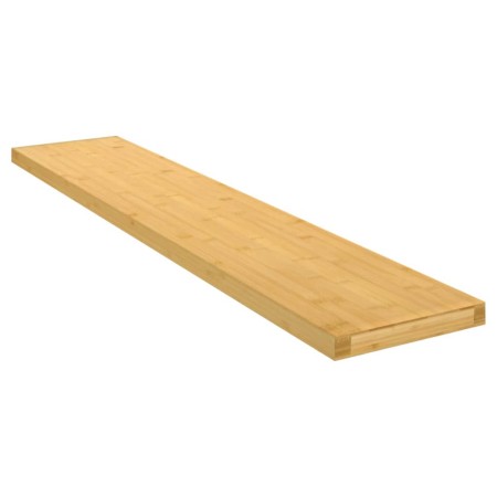 Estante de pared de bambú 100x20x4 cm en Estantes y estanterías | Comprar online en Foro24