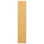 Estante de pared de bambú 100x20x4 cm