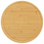 Tablas de cortar 6 uds bambú Ø30x1,5 cm