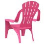 Kindergartenstühle 2 Stück Holzoptik PP rosa 37x34x44 cm von vidaXL, Gartenstühle - Ref: Foro24-364741, Preis: 63,92 €, Rabat...