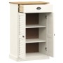 Zapatero VIGO madera maciza de pino blanco 60x35x96 cm