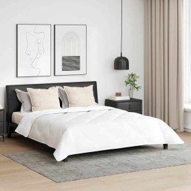 Edredón Otro con almohada 3 pcs Blanco 240 x 260 cm Microfibra
