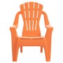 Kindergartenstühle 2 Stück Holzoptik PP orange 37x34x44 cm von vidaXL, Gartenstühle - Ref: Foro24-364742, Preis: 56,04 €, Rab...