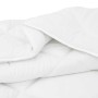 Edredón Otro con almohada 3 pcs Blanco 240 x 260 cm Microfibra