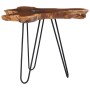 Solid teak wood and polyresin coffee table 70x45 cm by vidaXL, Coffee table - Ref: Foro24-281651, Price: 119,31 €, Discount: %