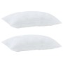 Edredón Otro con almohada 3 pcs Blanco 200 x 200 cm Microfibra