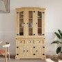Aparador Corona madera maciza pino mexicano 112x43x196 cm