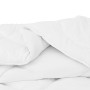 Edredón Otro con almohada 3 pcs Blanco 240 x 220 cm Microfibra