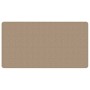 Alfombra de pasillo con aspecto de sisal color arena 80x150 cm