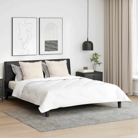 Edredón Otro con almohada 3 pcs Blanco 260 x 220 cm Microfibra