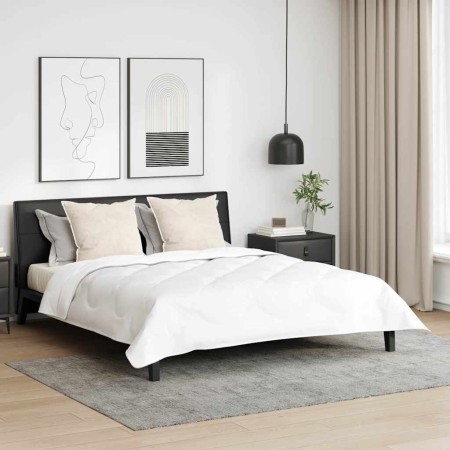 Edredón Otro con almohada 3 pcs Blanco 260 x 220 cm Microfibra