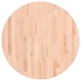 Tablero redondo de madera maciza de haya Ø70x2,5 cm
