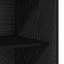 Armario Roble negro 80 x 50 x 200 cm Madera contrachapada