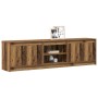 Gabinete de TV Marrón 180 x 34 x 50 cm Madera contrachapada
