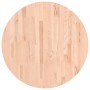 Tablero redondo de madera maciza de haya Ø70x4 cm en Tableros para mesas | Comprar online en Foro24