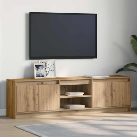 Gabinete de TV Marrón 182 x 34 x 50 cm Madera contrachapada