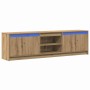 Gabinete de TV Marrón 182 x 34 x 50 cm Madera contrachapada
