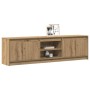 Gabinete de TV Marrón 182 x 34 x 50 cm Madera contrachapada