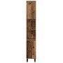 Juego de muebles de baño 3 pcs Marrón 30 x 30 x 180 cm