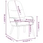 Black fabric relaxation armchair by vidaXL, Armchairs - Ref: Foro24-340996, Price: 102,25 €, Discount: %