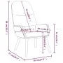 Black fabric relaxation armchair by vidaXL, Armchairs - Ref: Foro24-340996, Price: 100,95 €, Discount: %