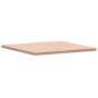 Tablero de mesa cuadrado de madera maciza de haya 70x70x2,5 cm