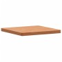 Tablero de mesa cuadrado de madera maciza de haya 60x60x4 cm