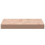 Encimera de baño madera maciza de haya 60x40x4 cm
