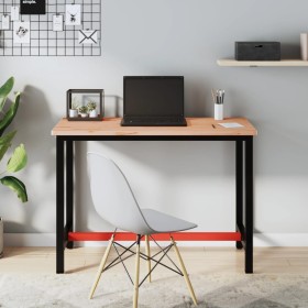 Tablero de escritorio madera maciza de haya 115x55x2,5 cm Tablero de escritorio madera maciza de haya 115x55x2,5 cm