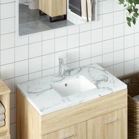 Rechteckiges Waschbecken aus weißer Keramik, 36 x 31,5 x 16,5 cm von vidaXL, Sinkt - Ref: Foro24-153729, Preis: 37,90 €, Raba...