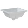 Rechteckiges Waschbecken aus weißer Keramik, 36 x 31,5 x 16,5 cm von vidaXL, Sinkt - Ref: Foro24-153729, Preis: 46,67 €, Raba...