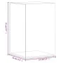 Caja de exposición acrílico transparente 14x14x22 cm de vidaXL, Mostradores - Ref: Foro24-154896, Precio: 29,40 €, Descuento: %