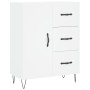 Aparador alto madera contrachapada blanco 69,5x34x180 cm de vidaXL, Aparadores - Ref: Foro24-3189437, Precio: 152,05 €, Descu...