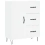 Tall white plywood sideboard 69.5x34x180 cm by vidaXL, Sideboards - Ref: Foro24-3189437, Price: 143,40 €, Discount: %