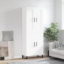 Aparador alto madera contrachapada blanco 69,5x34x180 cm de vidaXL, Aparadores - Ref: Foro24-3199577, Precio: 155,24 €, Descu...