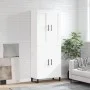 Aparador alto madera contrachapada blanco 69,5x34x180 cm by vidaXL, Sideboards - Ref: Foro24-3199577, Price: 156,17 €, Discou...