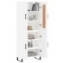 Hoher Schrank aus weißem Sperrholz 69,5x34x180 cm von vidaXL, Sideboards - Ref: Foro24-3199577, Preis: 156,17 €, Rabatt: %