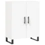 Hoher Schrank aus weißem Sperrholz 69,5x34x180 cm von vidaXL, Sideboards - Ref: Foro24-3199577, Preis: 156,17 €, Rabatt: %