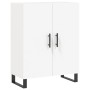 Hoher Schrank aus weißem Sperrholz 69,5x34x180 cm von vidaXL, Sideboards - Ref: Foro24-3199577, Preis: 152,63 €, Rabatt: %