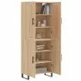Hohes Sideboard Sperrholz Eiche Farbe 69,5x34x180 cm von vidaXL, Sideboards - Ref: Foro24-3199580, Preis: 162,06 €, Rabatt: %