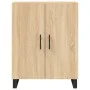 Hohes Sideboard Sperrholz Eiche Farbe 69,5x34x180 cm von vidaXL, Sideboards - Ref: Foro24-3199580, Preis: 162,06 €, Rabatt: %