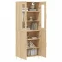 High oak-colored plywood sideboard 69.5x34x180 cm by vidaXL, Sideboards - Ref: Foro24-3198204, Price: 151,81 €, Discount: %