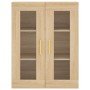 High oak-colored plywood sideboard 69.5x34x180 cm by vidaXL, Sideboards - Ref: Foro24-3198204, Price: 156,37 €, Discount: %