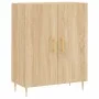 Hohes Sideboard aus eichenfarbenem Sperrholz, 69,5 x 34 x 180 cm von vidaXL, Sideboards - Ref: Foro24-3198204, Preis: 151,81 ...