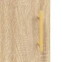 High oak-colored plywood sideboard 69.5x34x180 cm by vidaXL, Sideboards - Ref: Foro24-3198204, Price: 151,81 €, Discount: %