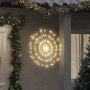 Luces de Navidad de estrellas 140 LED blanco cálido 17 cm