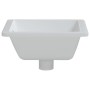 Rechteckiges Waschbecken aus weißer Keramik, 39 x 30 x 18,5 cm von vidaXL, Sinkt - Ref: Foro24-153730, Preis: 75,10 €, Rabatt: %