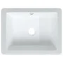 White ceramic rectangular bathroom sink 39x30x18.5 cm by vidaXL, Sinks - Ref: Foro24-153730, Price: 65,67 €, Discount: %