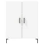 Aparador alto madera contrachapada blanco 69,5x34x180 cm de vidaXL, Aparadores - Ref: Foro24-3198209, Precio: 158,57 €, Descu...